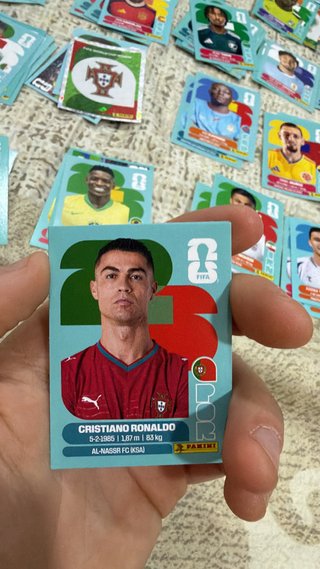 Cromo Cristiano Ronaldo Mundial 2026 Panini