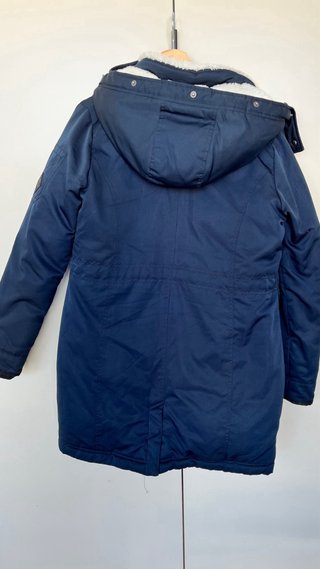 Abrigo Hollister Azul Talla S