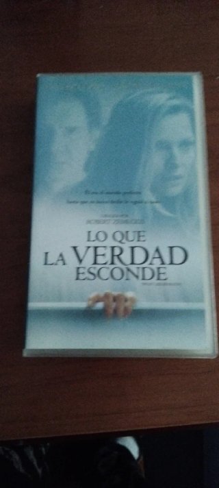 Película VHS Lo que la verdad esconde