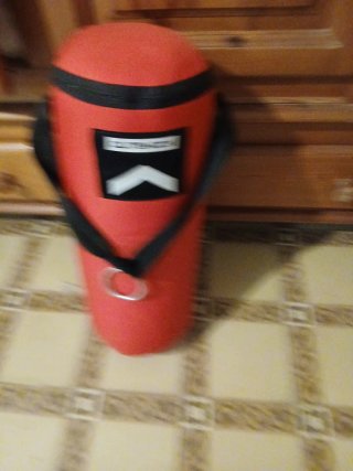 Saco de boxeo y guantes Outshock