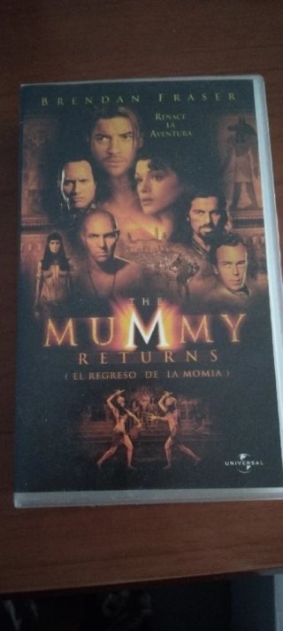 Película La Momia VHS