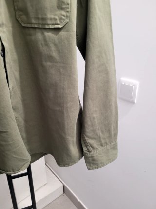 Camisa  verde militar talla L