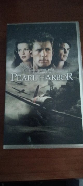 Película VHS Pearl Harbor (Español)