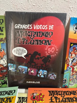 Lote 12 libros Mortadelo y Filemon