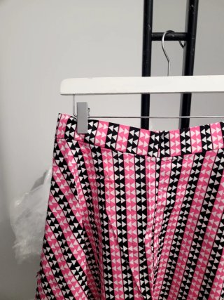 Pantalon  corto estampada geométrica