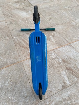 Patinete scooter azul