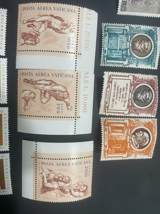 25 Sellos Vaticano Nuevos