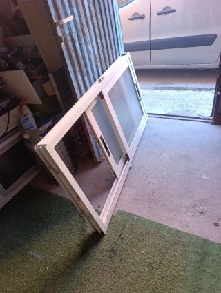Ventana aluminio 67x130 cm corredera