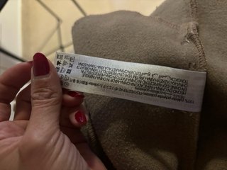 Chaqueta Zara Beige Abrigo Cinturón