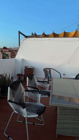 Juego Terraza Ratán Mesa y Sofá