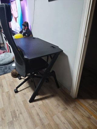 Dripex Mesa Gaming Escritorio Negro