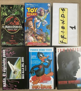 Lote 15 VHS Películas Famosas Originales