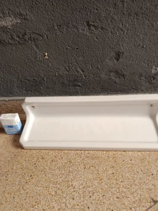 Lote apliques baño y lampara de pared de porcelana