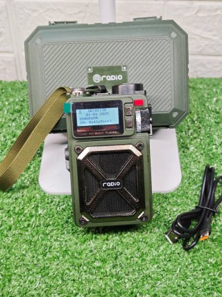 Radio Supervivencia DAB/BT/Music Player Verde