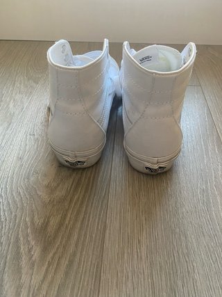 Zapatillas Vans Bota Blancas