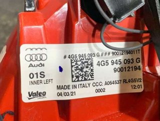 Audi 4g5945093g piloto interior tras izq a6 61151