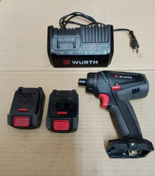 Atornillador Wurth 12V + Cargador + Baterías