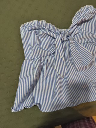 Top Shein Rayas Talla Única
