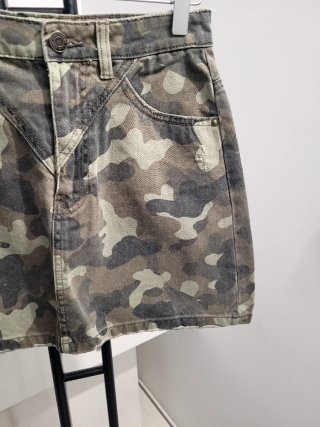 Falda vaquera camuflaje