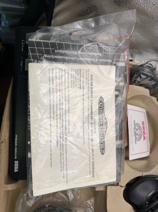 Sega mega drive 2 II con scatola e accessori