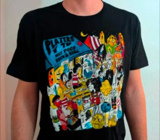 CAMISETA NEGRA - PLATERO Y TÚ - TALLA XL y más...