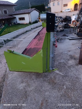 Corte alargado colza 7,5 m Claas