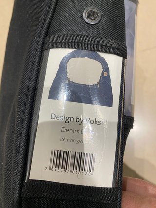 Saco de plumón para carrito azul VOKSI