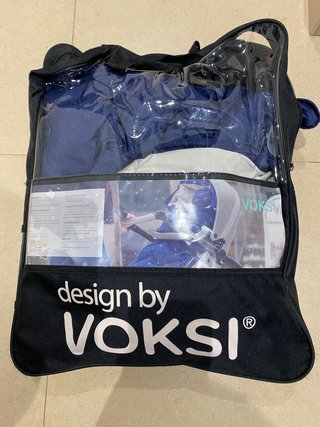 Saco de plumón para carrito azul VOKSI