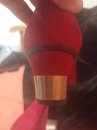 Zapatos Pedro Miralles Tacón Ancho Rojo