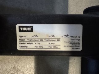 Portabicicletas Thule VeloCompact 927