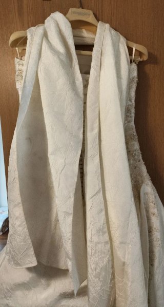 Vestido de Novia Blanco roto con Pedrería