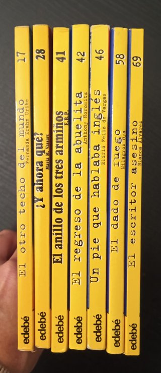 Lote de libros juveniles de fantasía