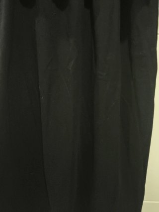 Vestido Pull&Bear volante negro