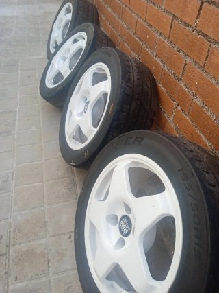 Llantas 15 Grupo A Rally OMP Speed 4x100 Opel