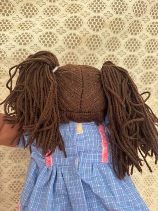 Muñeca Cabbage Patch Kids Negra Ojos Marrones