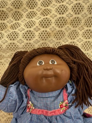 Muñeca Cabbage Patch Kids Negra Ojos Marrones