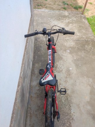 Bicicleta roja GT