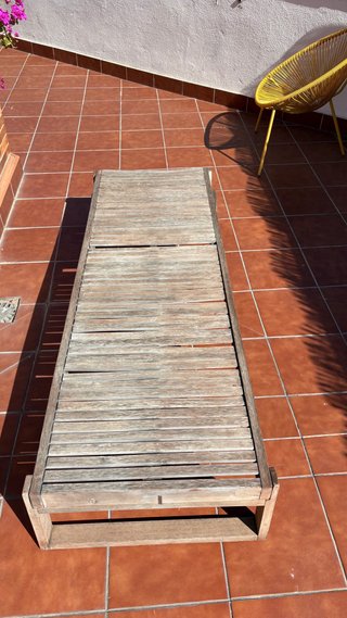 Hamaca de madera