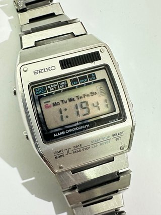 SEIKO A158-503A DIGITAL LCD ALARM CHRONOGRAPH JAPÓ