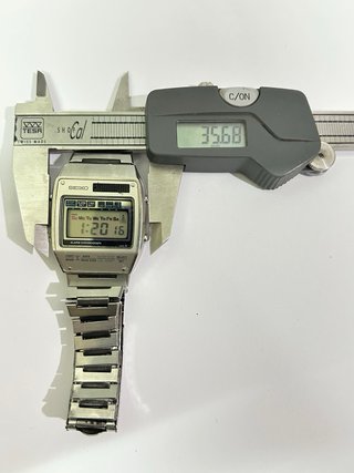 SEIKO A158-503A DIGITAL LCD ALARM CHRONOGRAPH JAPÓ