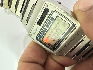 SEIKO A158-503A DIGITAL LCD ALARM CHRONOGRAPH JAPÓ