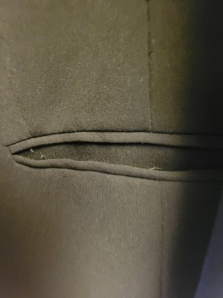 Blazer Negra Clásica El Corte Inglés Talla 52