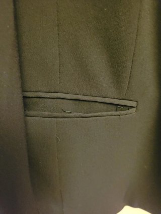 Blazer Negra Clásica El Corte Inglés Talla 52