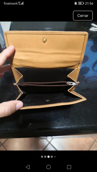 Cartera de mano Daviletto Marrón