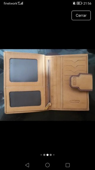 Cartera de mano Daviletto Marrón