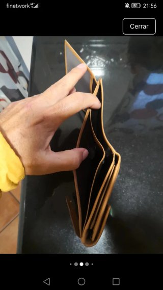 Cartera de mano Daviletto Marrón