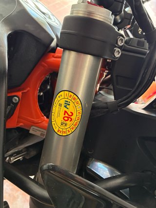 KTM 790 Adventure Negra/Naranja