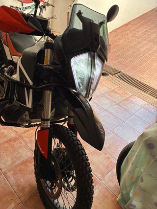 KTM 790 Adventure Negra/Naranja