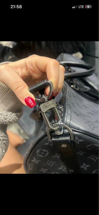 Louis Vuitton Bolsa de Viaje Gris