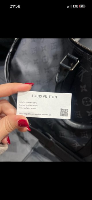 Louis Vuitton Bolsa de Viaje Gris